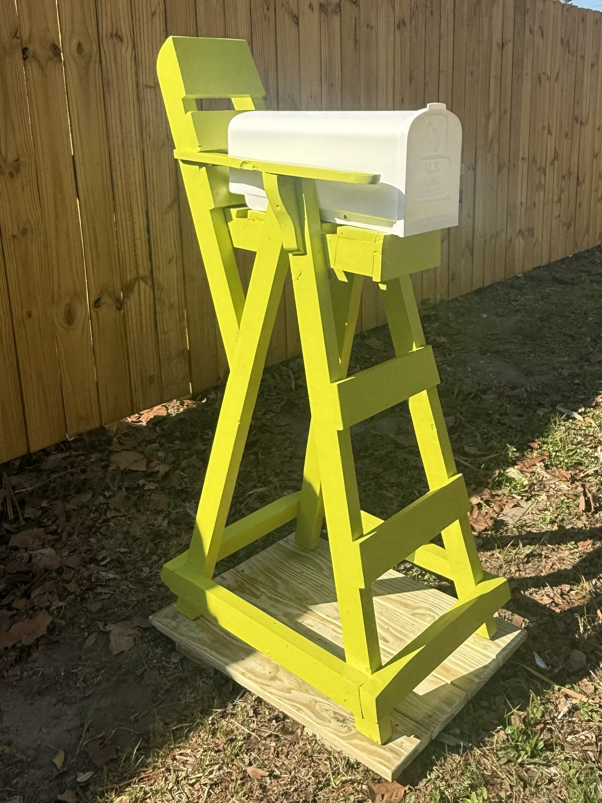 Unique Handcrafted Lifeguard Stand Mailbox