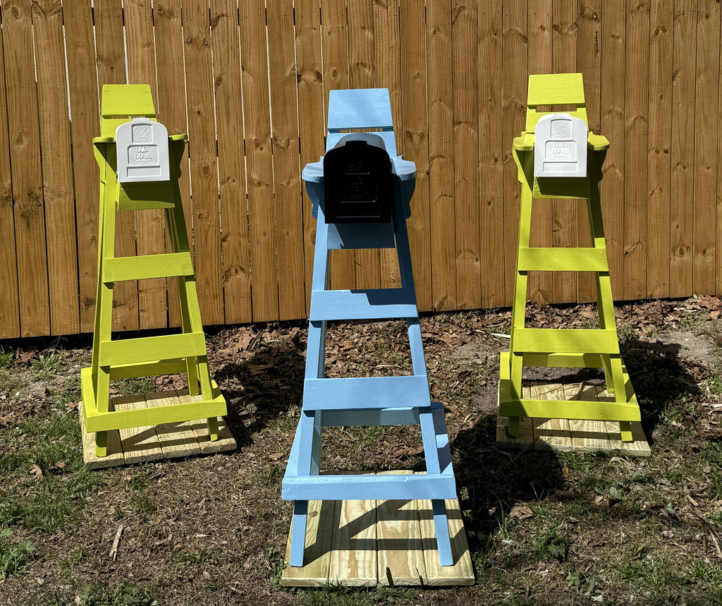 Unique Handcrafted Lifeguard Stand Mailbox