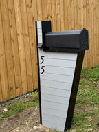 Wood Plank Handcrafted Mailbox